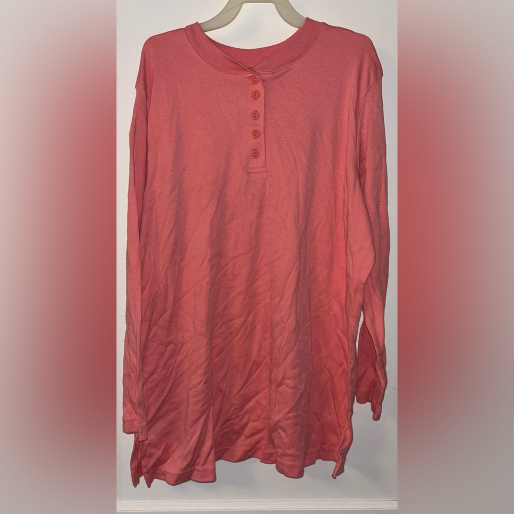 CXT Classics Long Sleeve Quarter Button Shirt (NWOT)